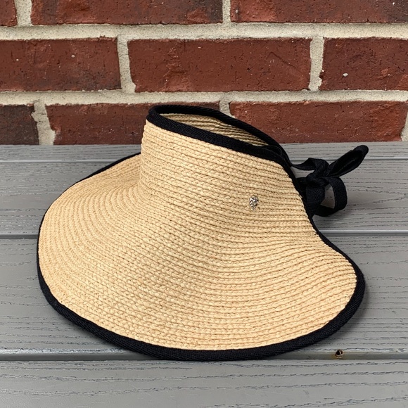 Helen Kaminski Mita Packable Raffia Visor main image 7